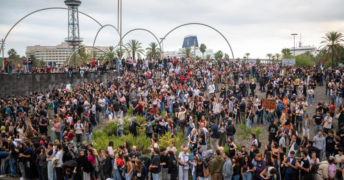 Barcelona Protest: Clashes at L’Essalt Flotilla Demo