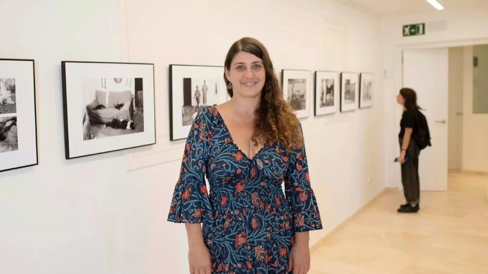 Patricia Coll a Ca n'Àngel on exposa l'obra fotogràfica.