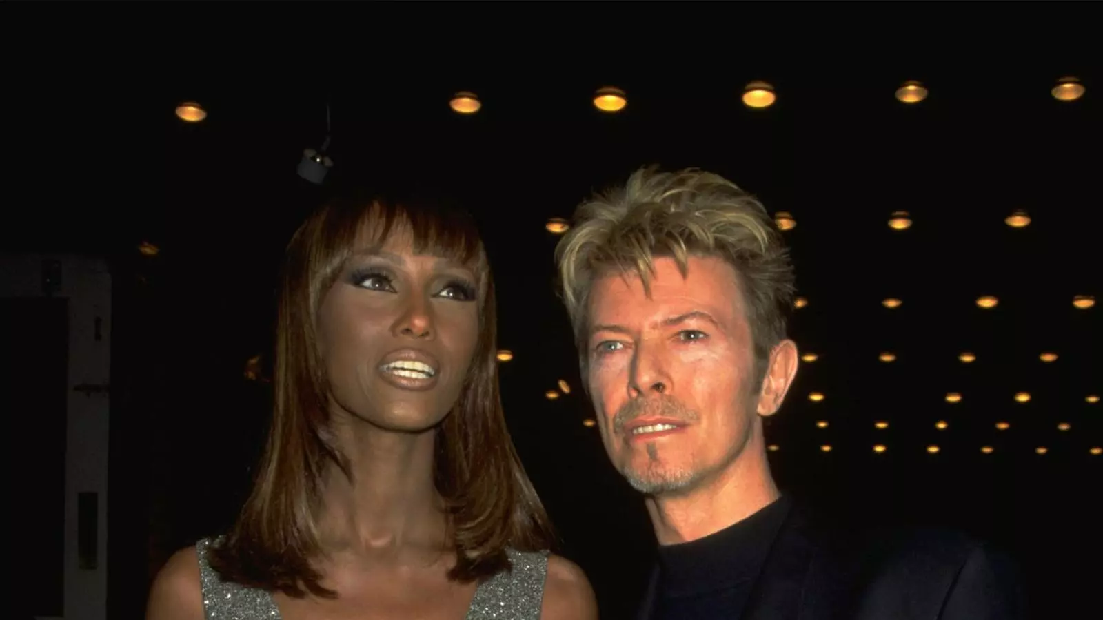 Iman i David Bowie en una imatge d'arxiu