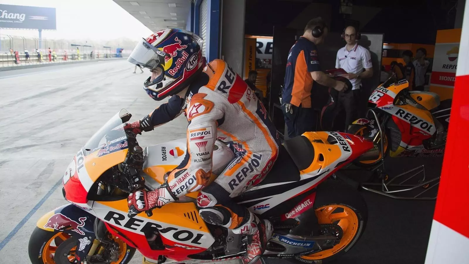 Dani Pedrosa, al circuit de Buriram