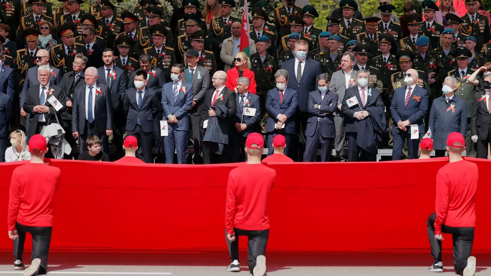 Bielorrúsia ha mantingut els actes de celebració del Dia dela Victòria malgrat el covid-19.