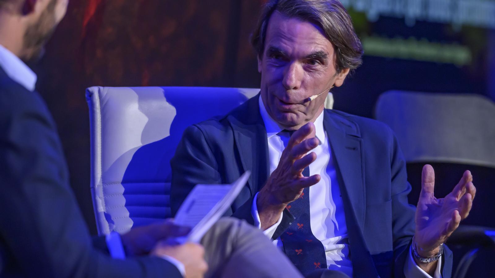 José María Aznar el 5 de octubre de 2026 en las jornadas '1936. La guerra que todos perdimos'.