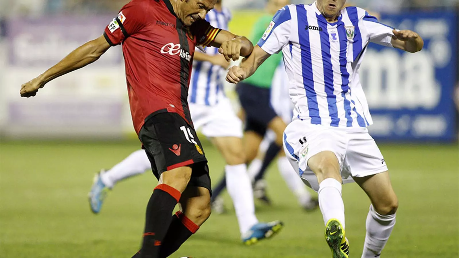 Martí en el duel contra el Valladolid. / ARXIU