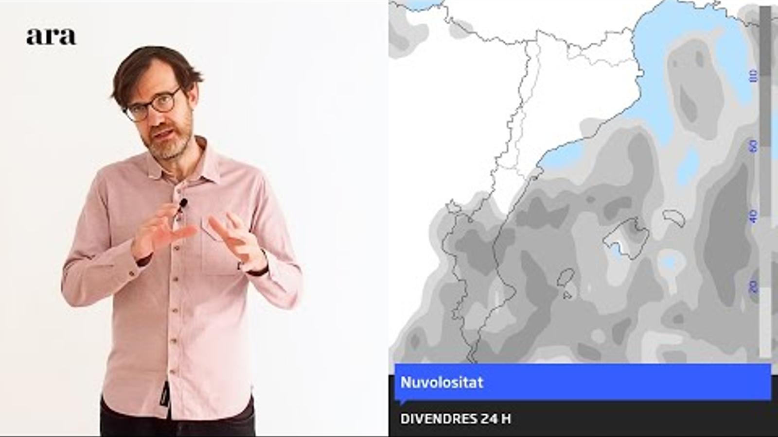 La méteo: tramuntana, nevadas puntuales y frío más vive