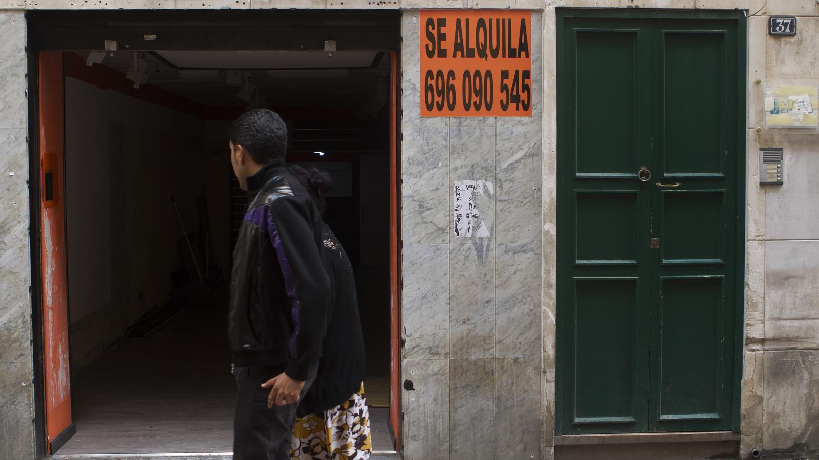 Una vivienda en alquiler, en Palma.