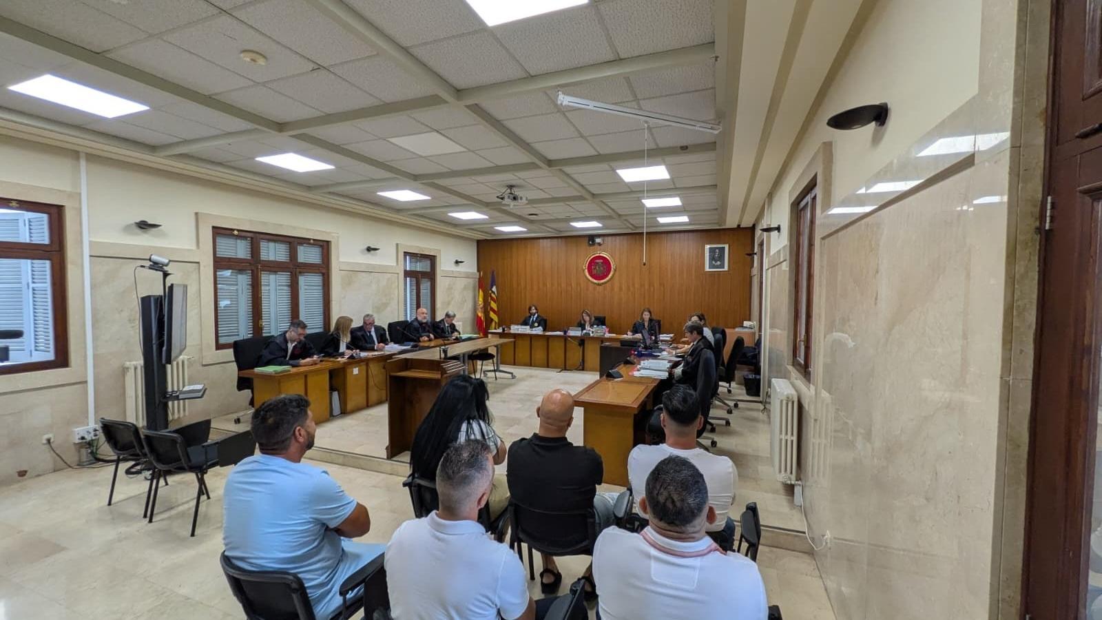 The accused during the trial.