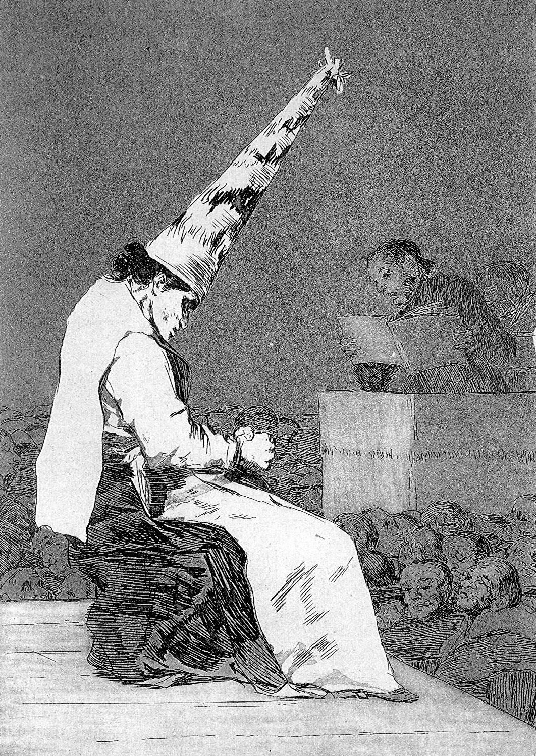 El gravat 'Aquellos polvos' de la serie Los Caprichos del pintor Francisco de Goya