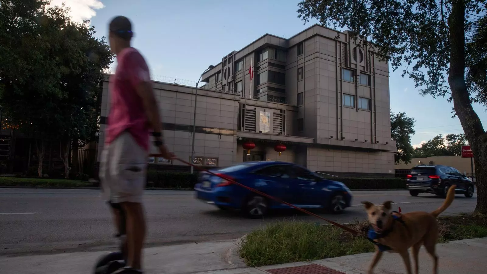 El consolat xinès a Houston que Trump ha ordenat tancar