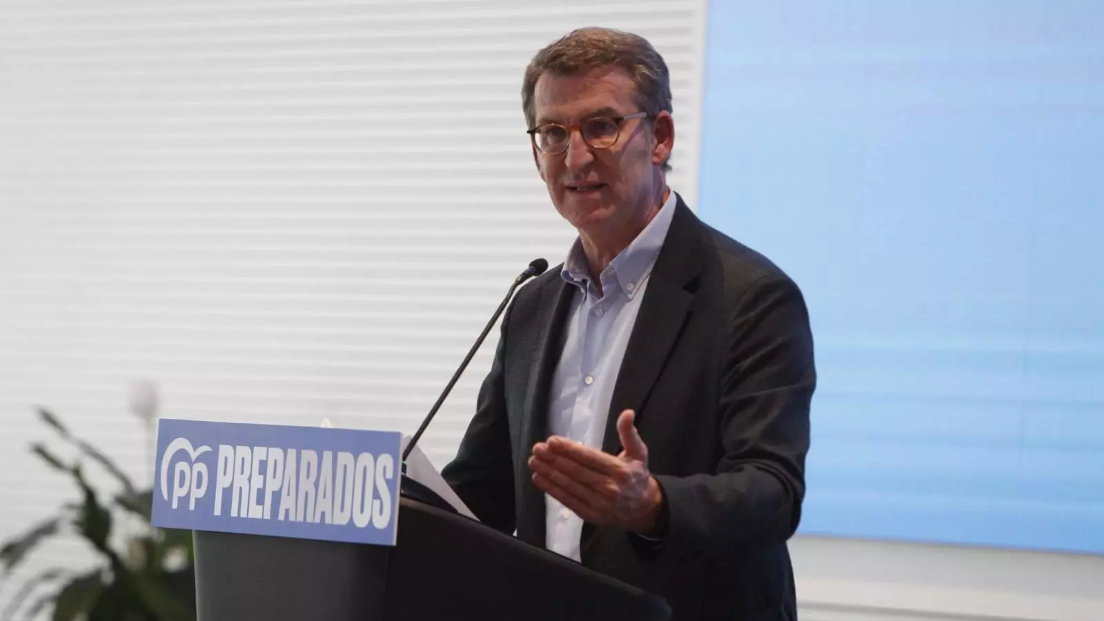 El candidat únic a presidir el PP estatal, Alberto Núñez Feijóo