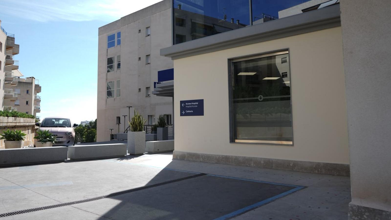 Un centre sanitari privat, a Palma.