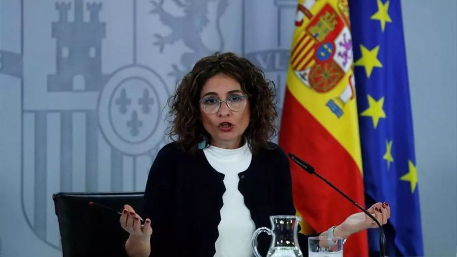La ministra d'Hisenda espanyola, Maria Jesús Montero.