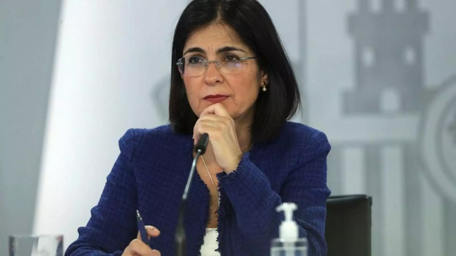 La ministra de Sanitat, Carolina Darias, en una imatge d'arxiu.