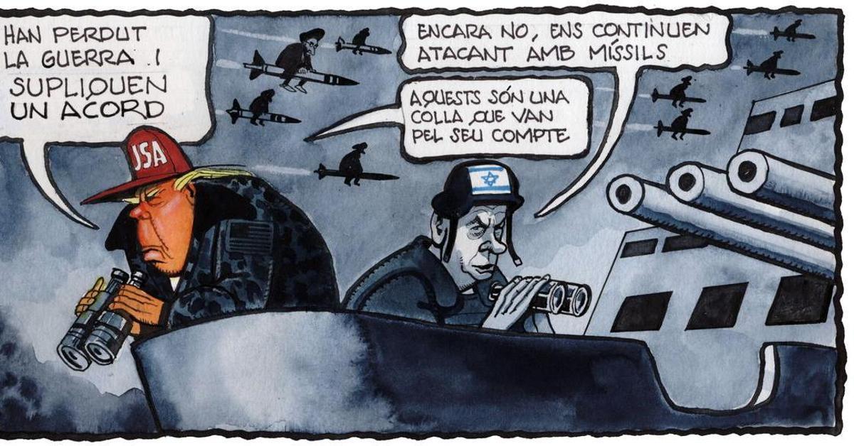 Suplicar un acord a Trump i Netanyahu, a l''A la contra' de Miquel Ferreres