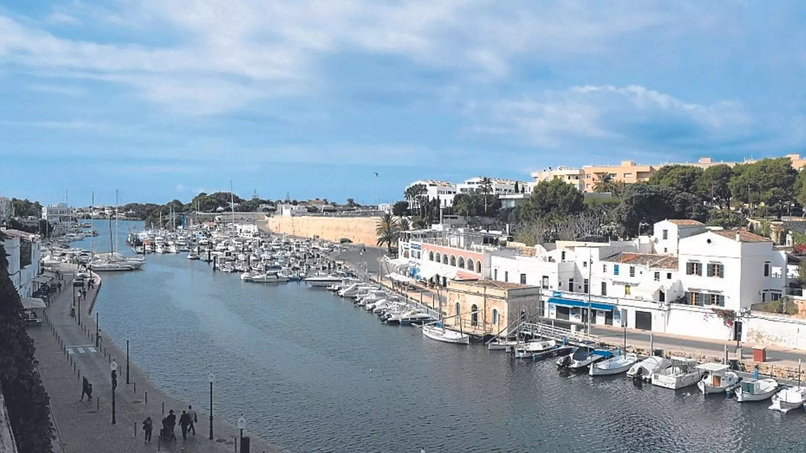 El port de Ciutadella, a Menorca.