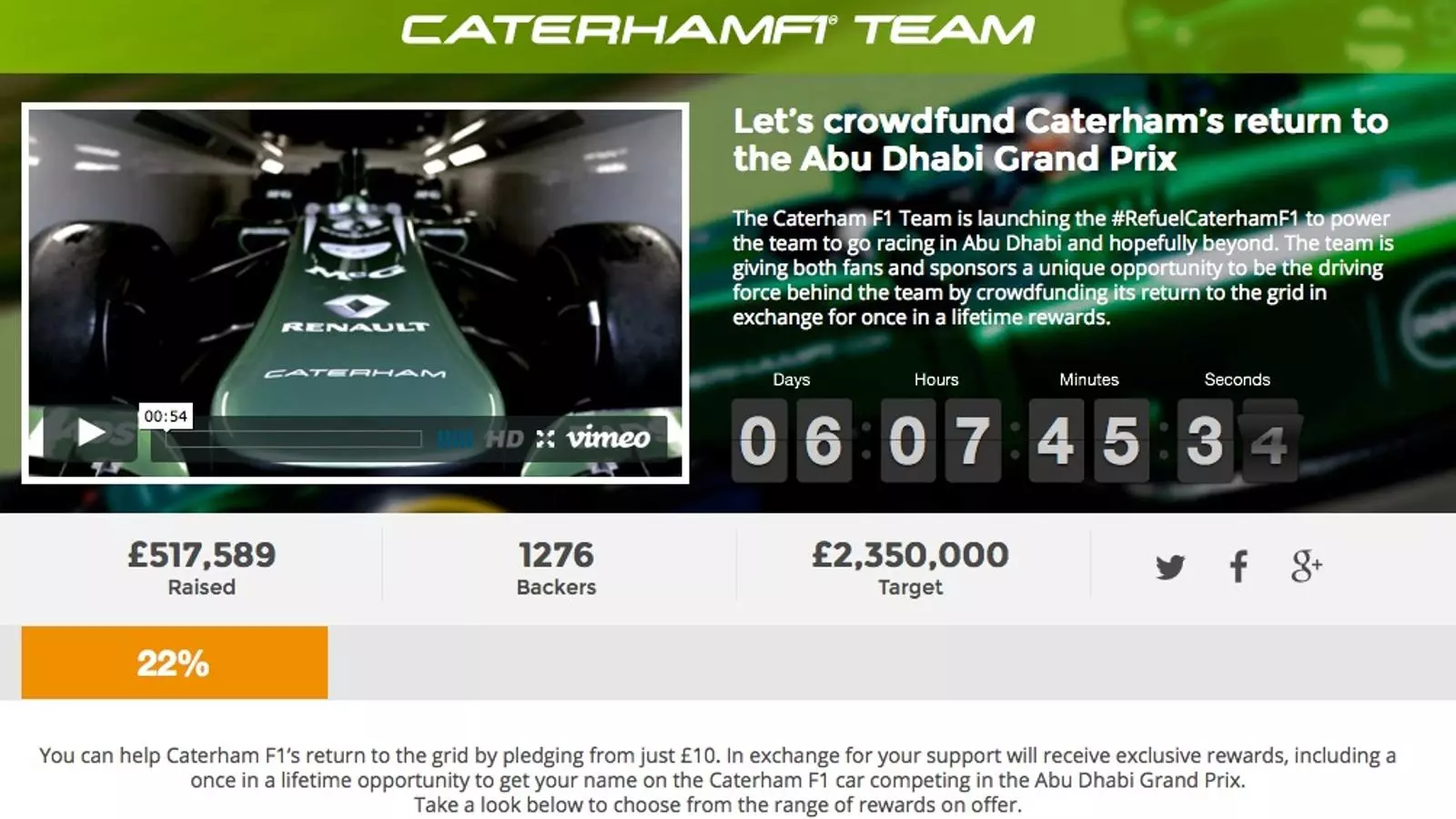 El 'crowdfunding' de l'escuderia de F-1 Caterham / ARA