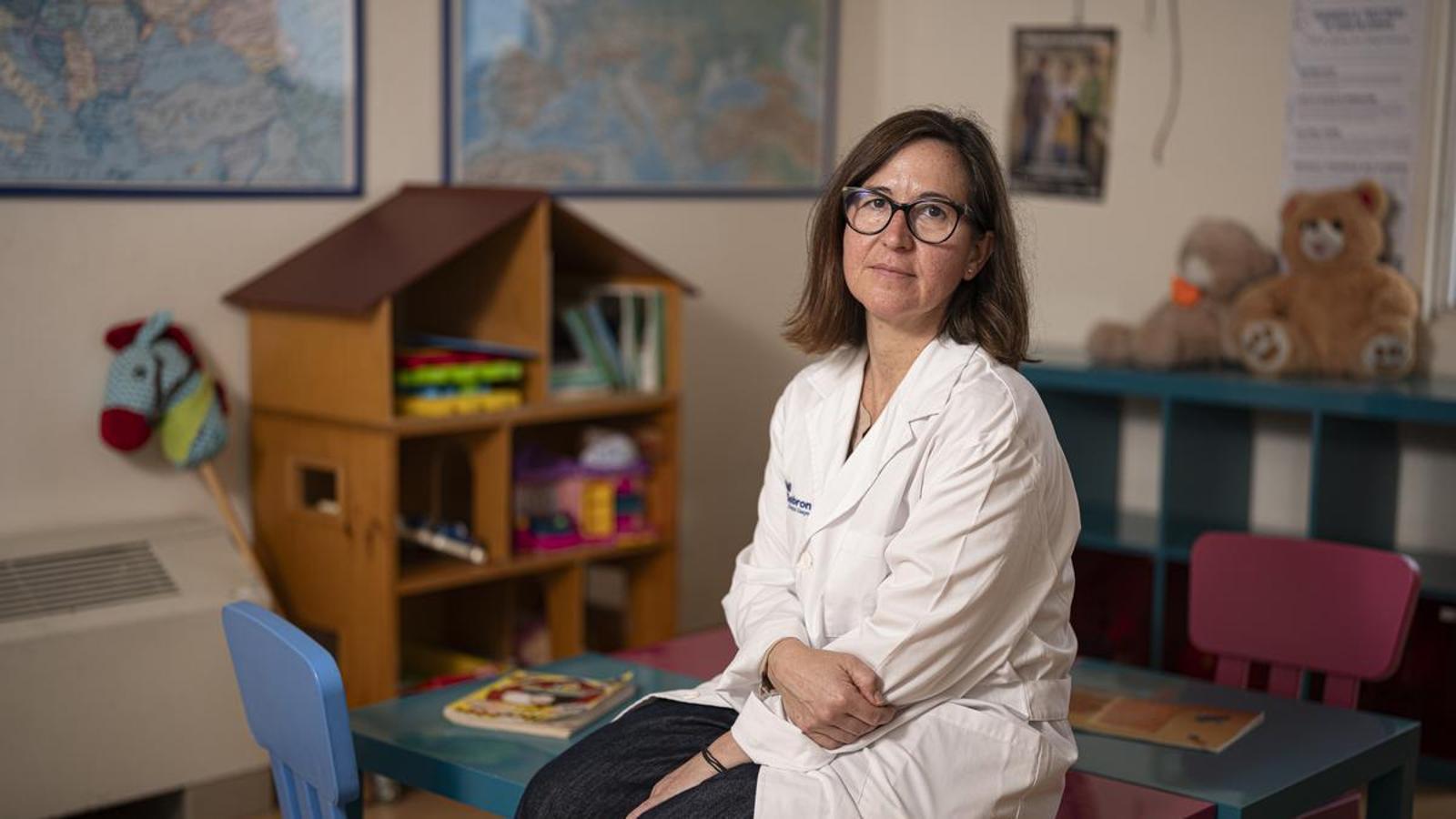 The psychiatrist Gemma Parramon at the Vall Hebron hospital