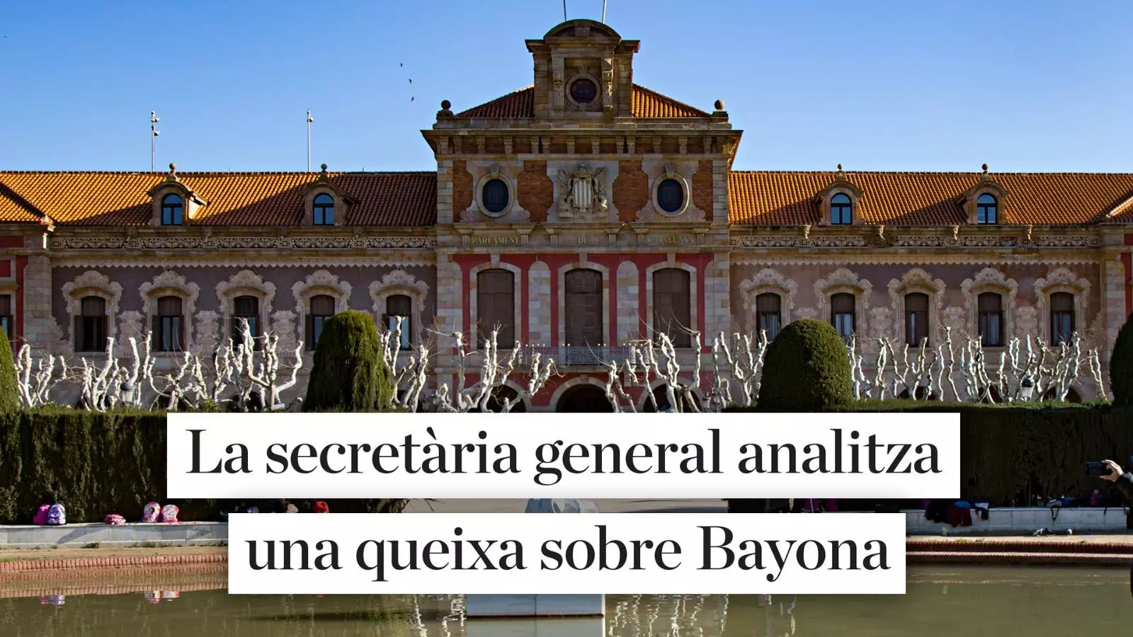 L'anàlisi d'Antoni Bassas: 'Què volem que sigui el Parlament?'