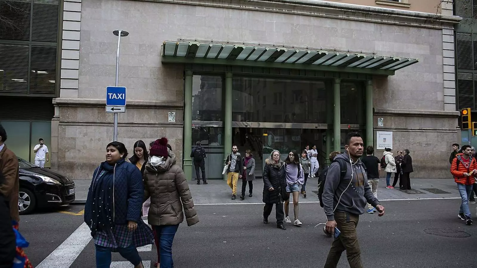 L'Hospital Clínic, en una imatge d'arxiu