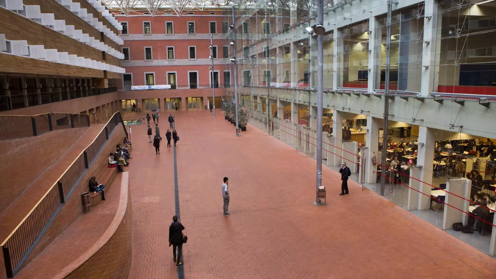 Una imatge del campus de la Ciutadella de la UPF.