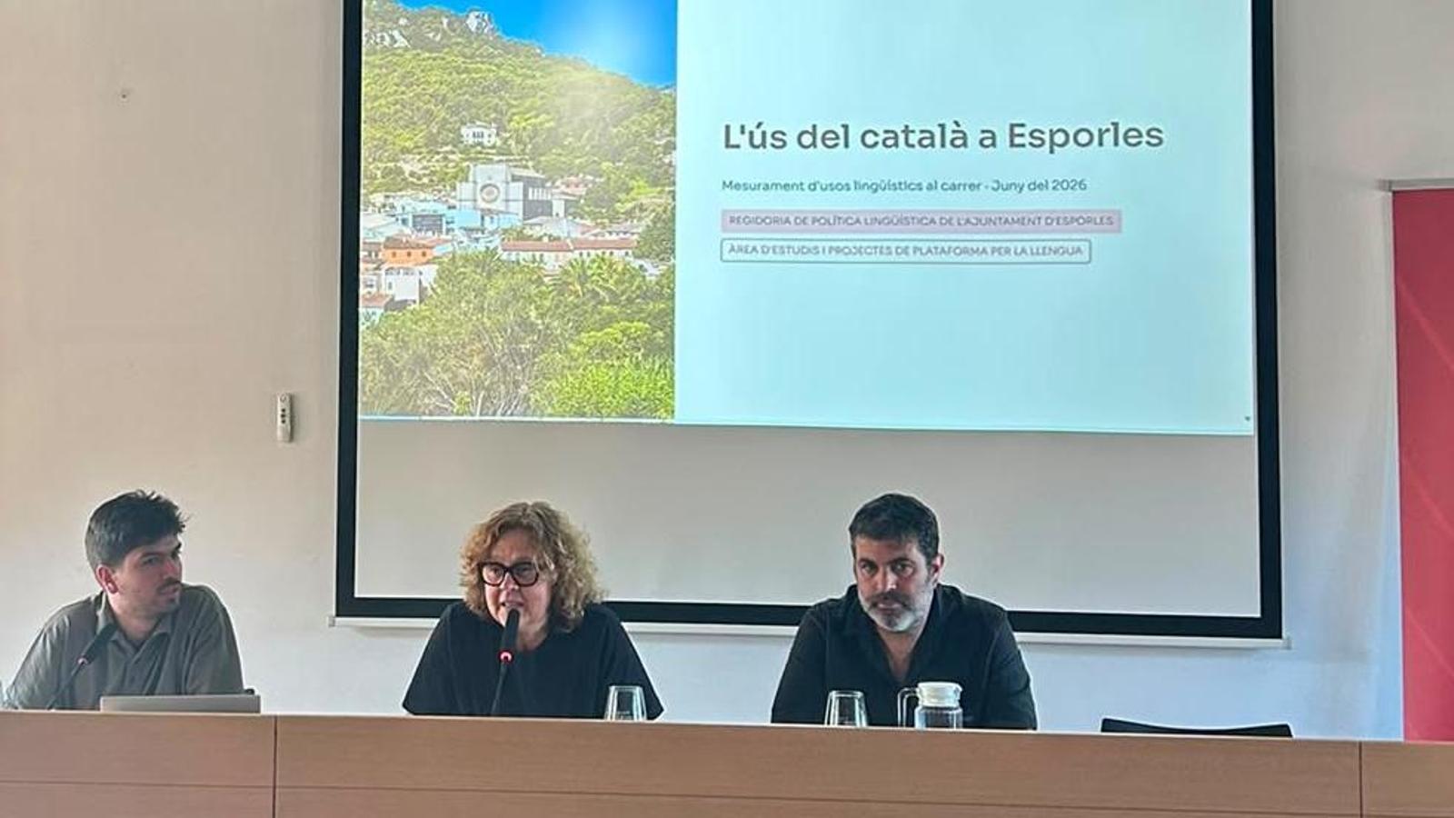 Presentación del estudio en Esporles