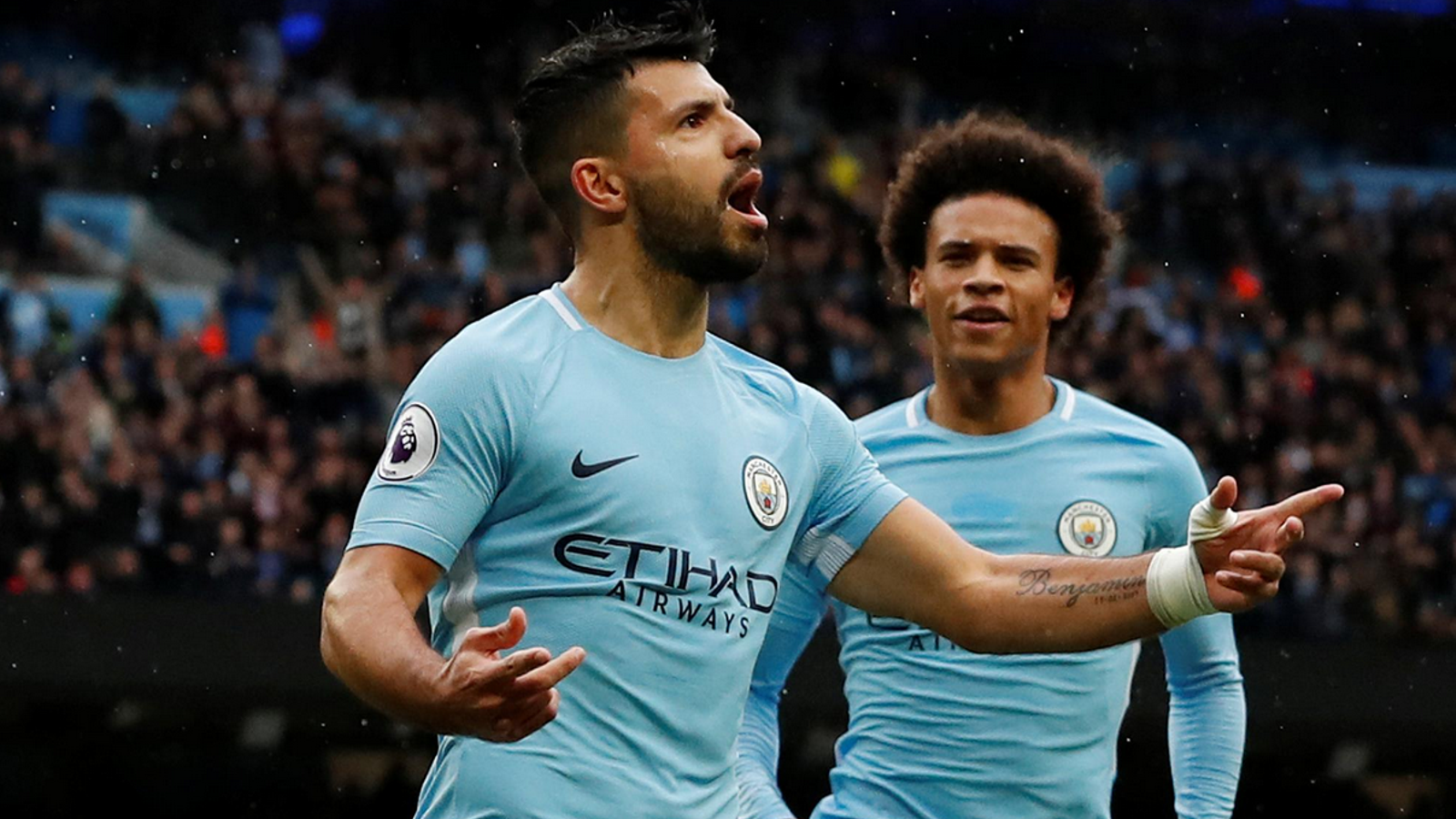 Agüero, màxim golejador de la història del City