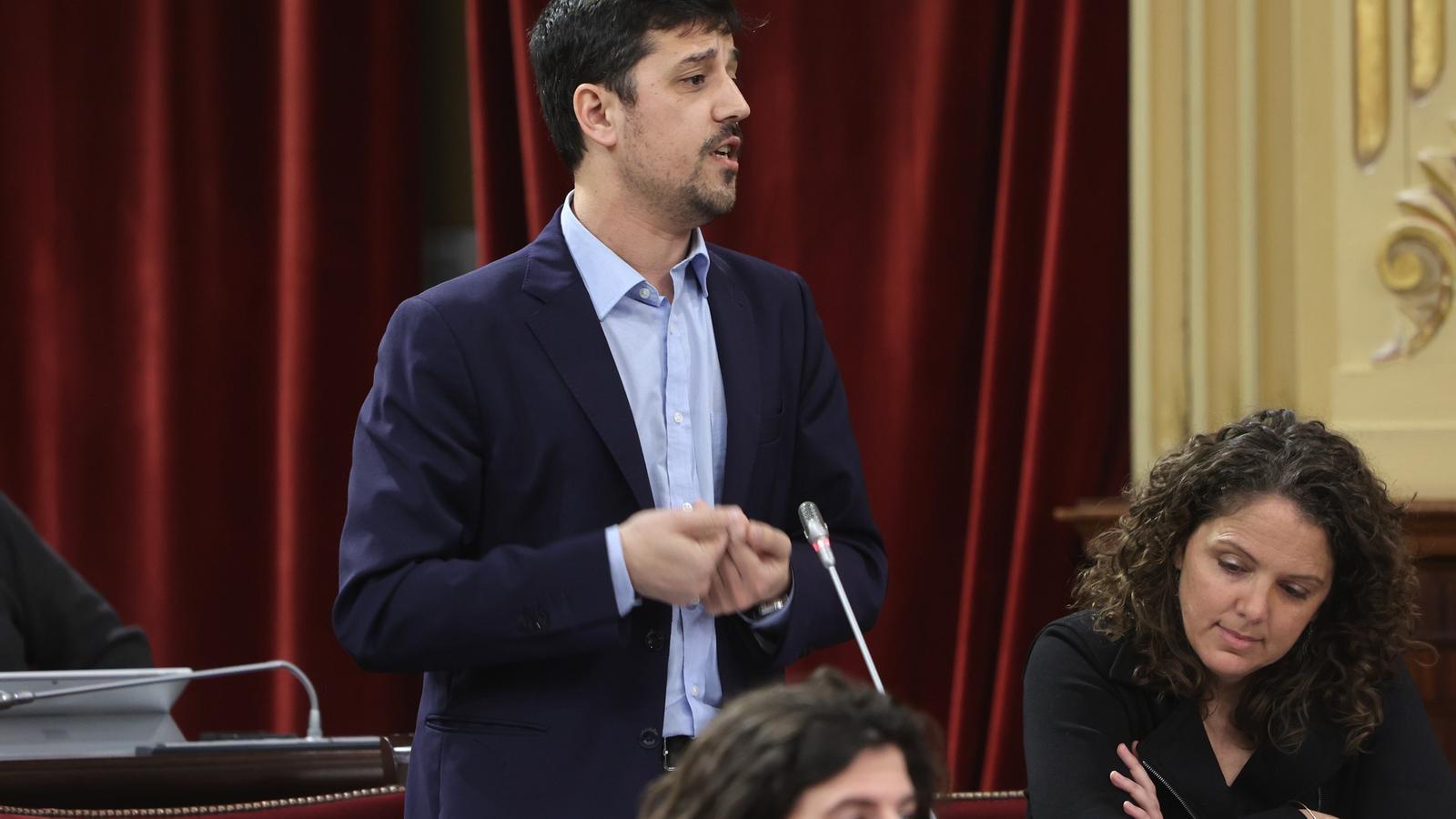Ferran Rosa en el Parlament en una imagen de archivo