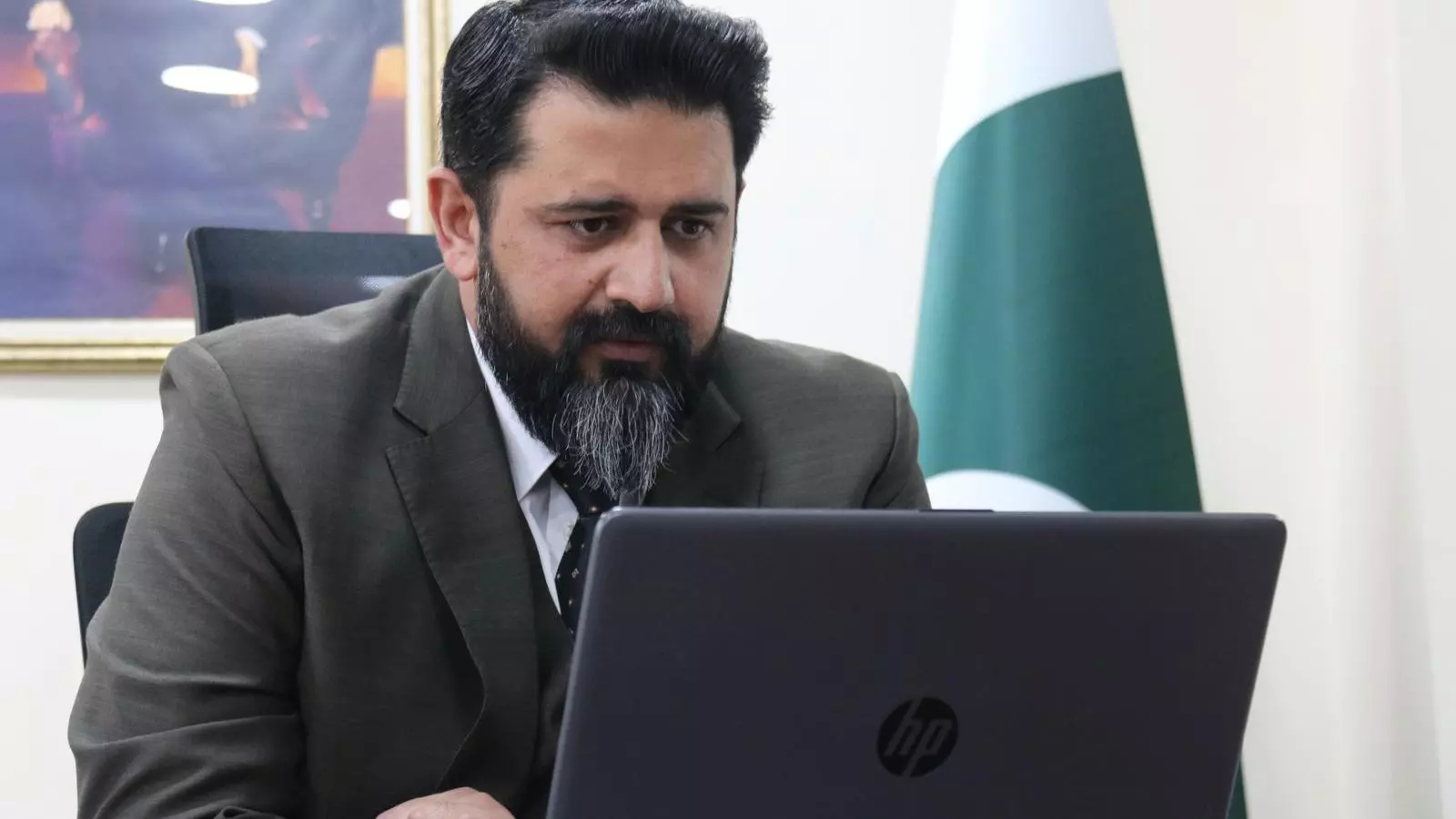 El cònsol del Pakistan, Mirza Salman, en una imatge d'arxiu