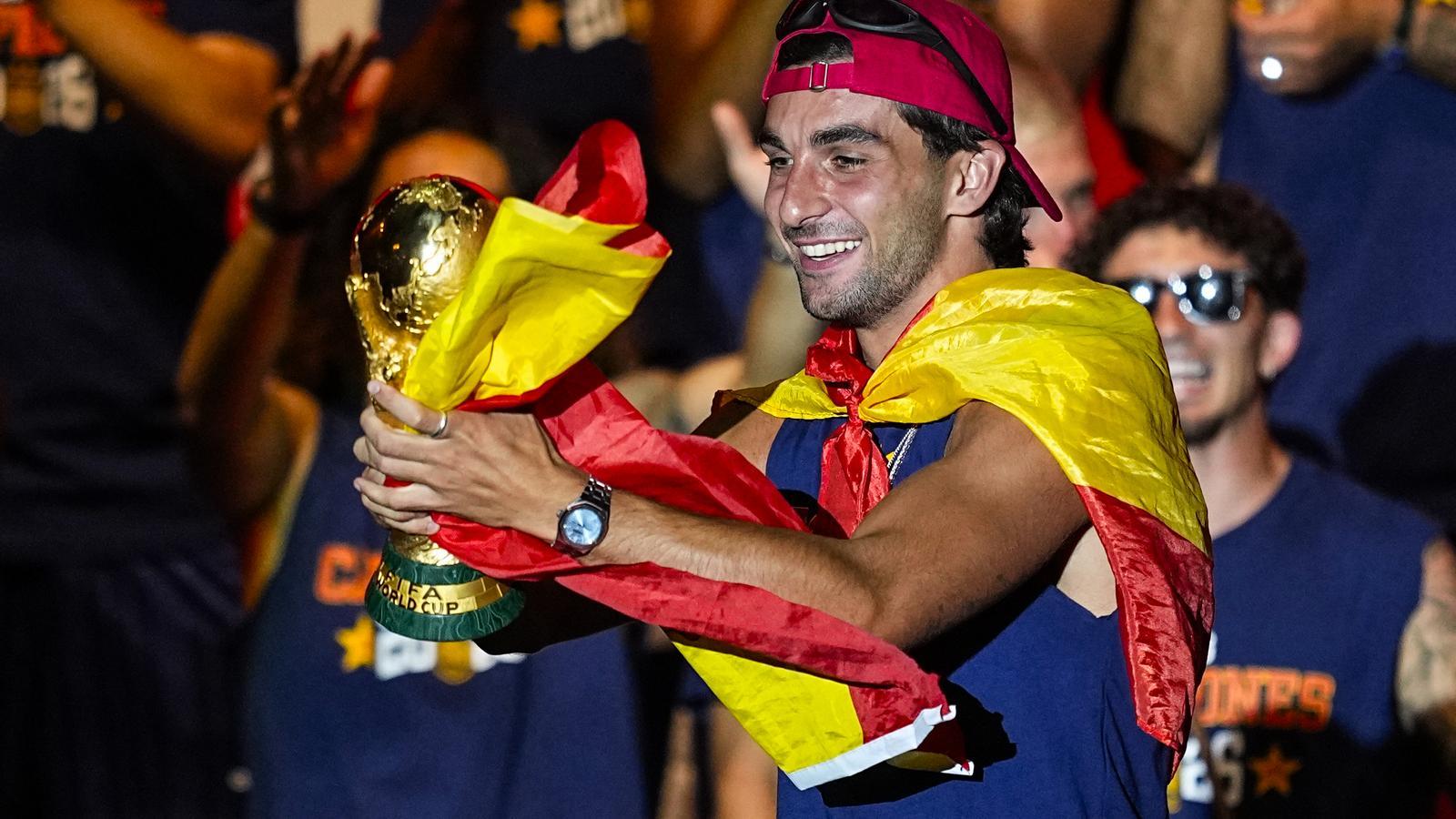 Ferran Torres, jugador de fútbol valenciano y campeón del mundo con la Selección Española.