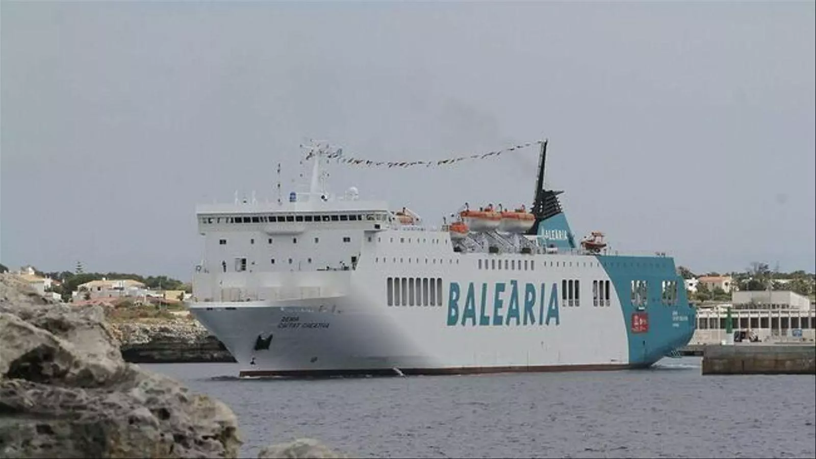 Imatge d'arxiu d'un vaixell de la companyia Baleària.