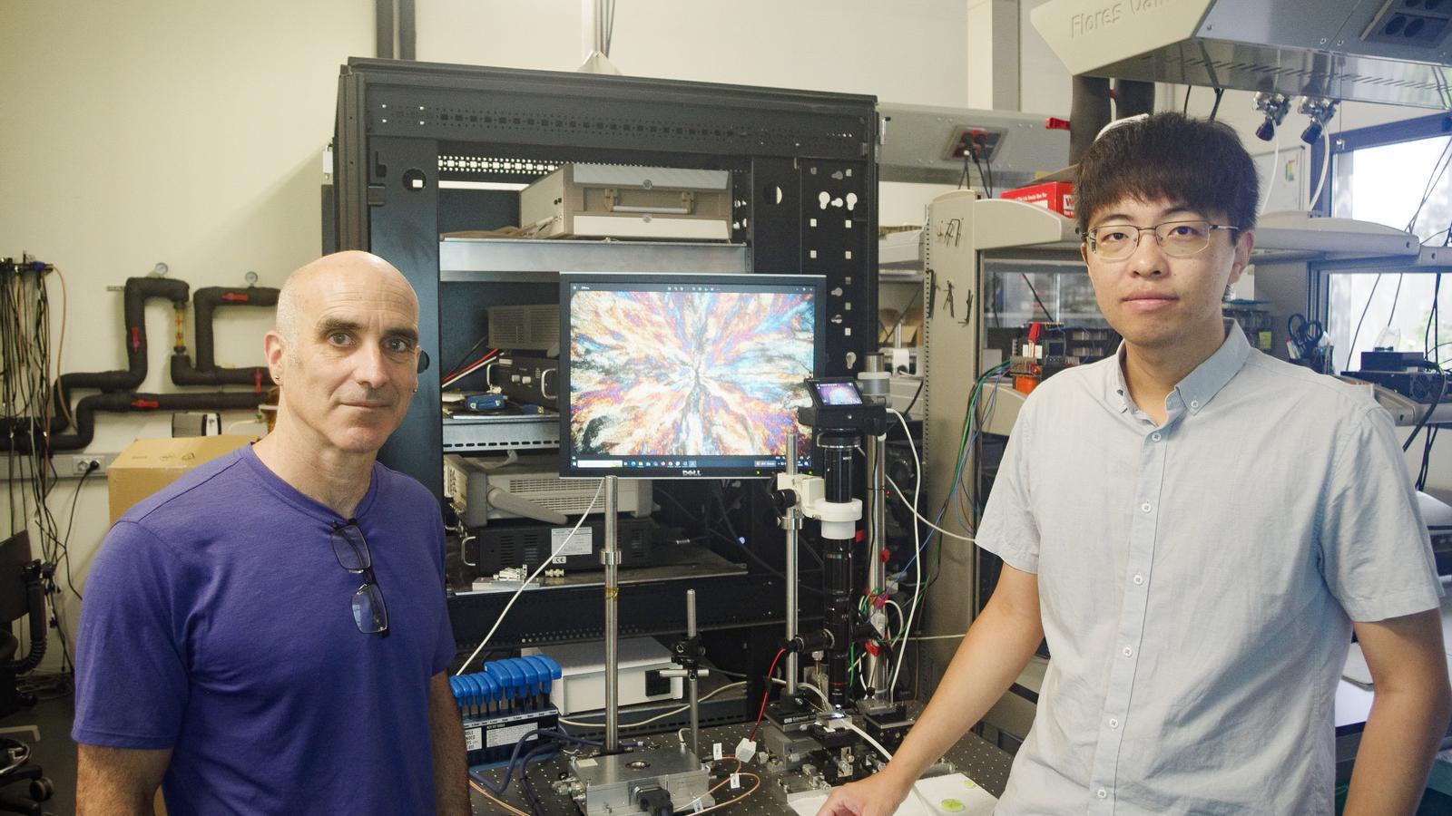 Scientists who have led the project to find out where lightning comes from.