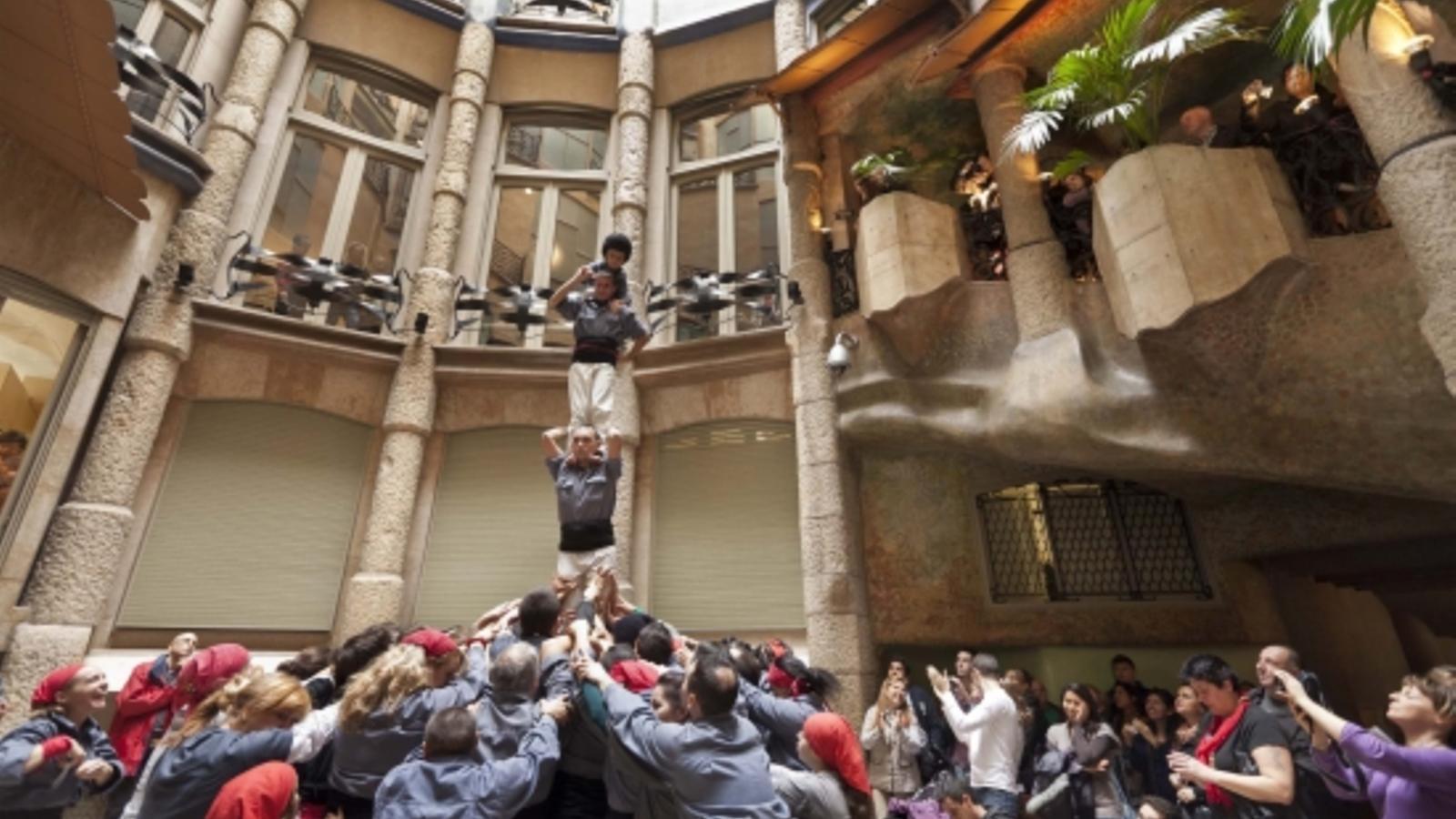 Castells a La Pedrera