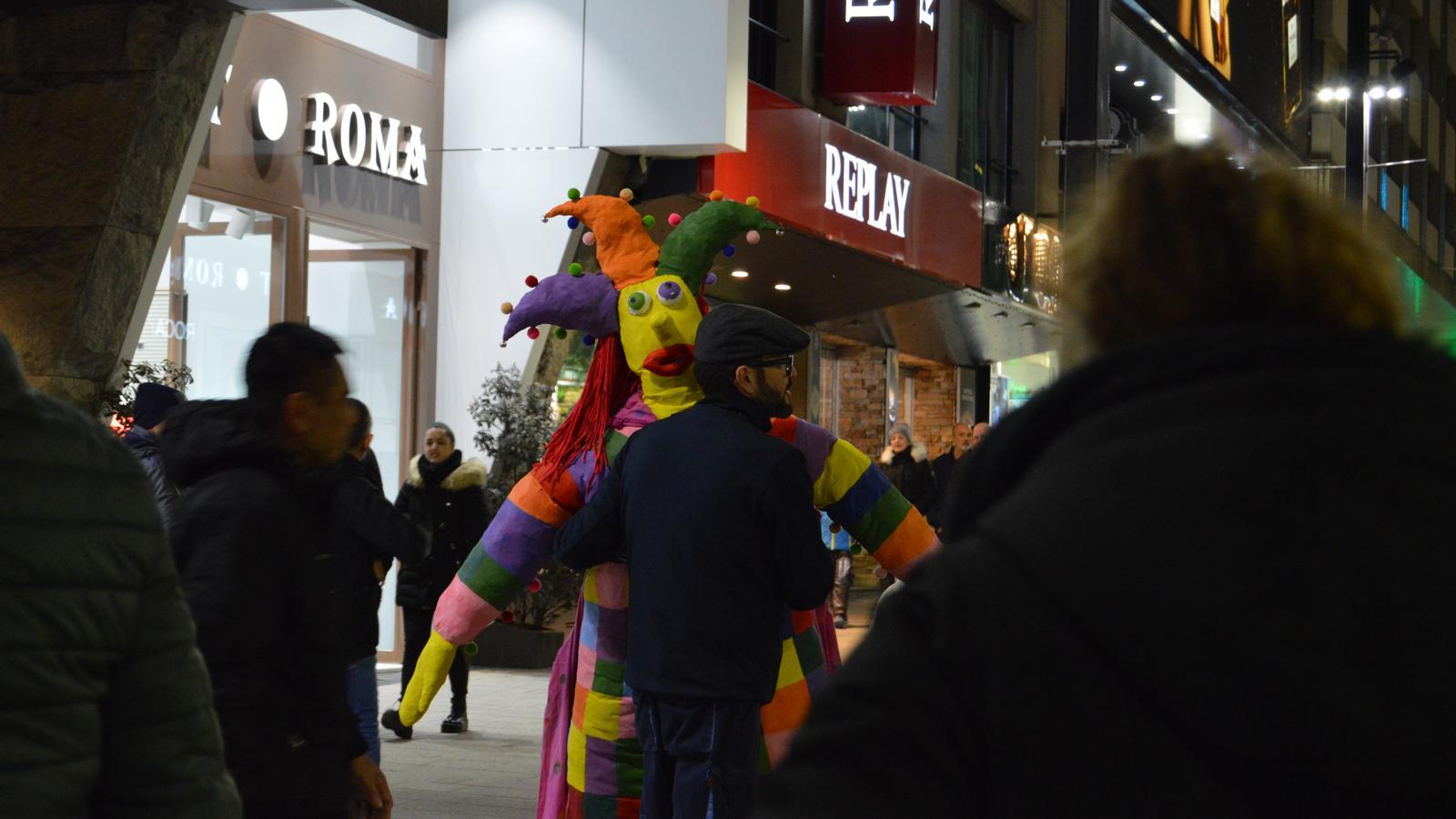 El Carnestoltes, abans de la seva penjada.