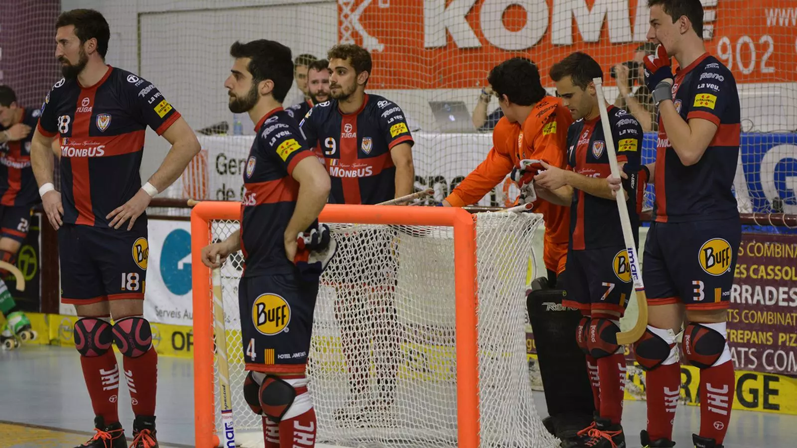 La decepció dels jugadors de l'Igualada