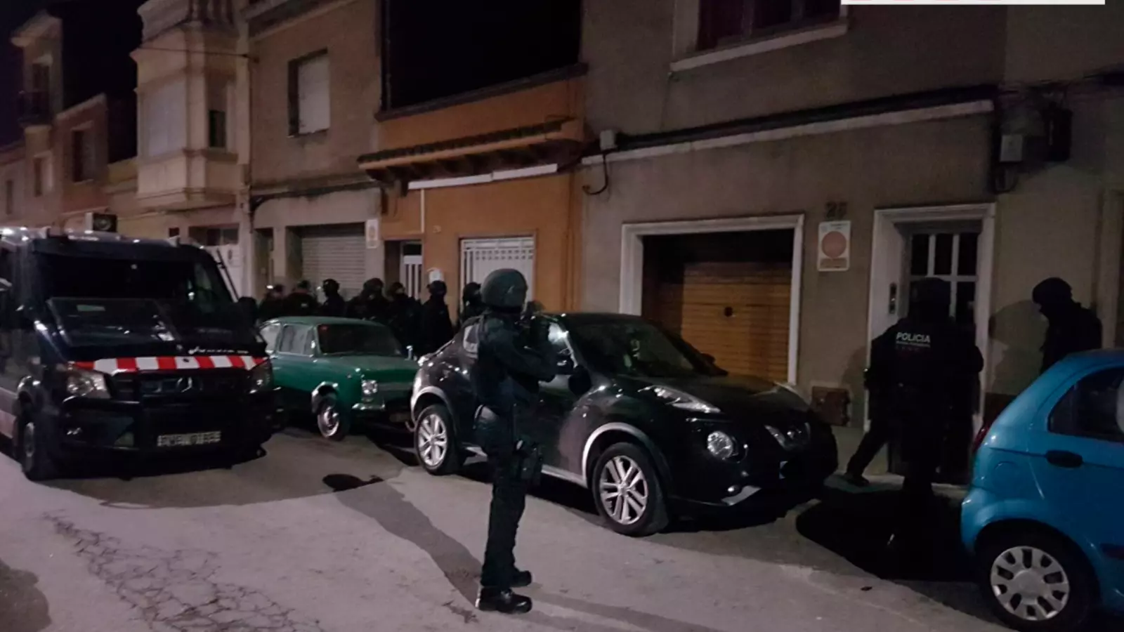 Operació policial contra la banda 'motard' Hells Angels MC