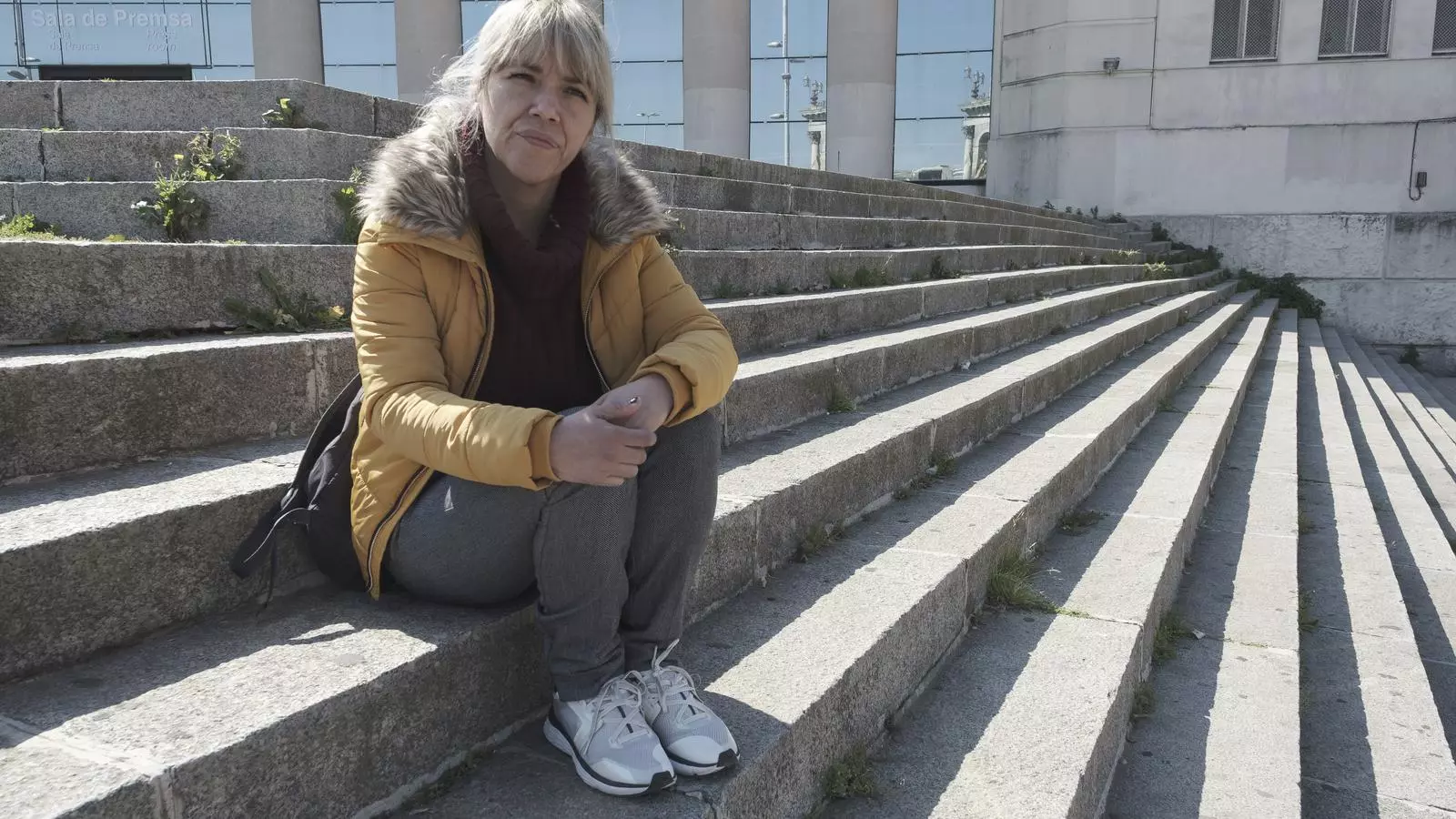 El Erika y su hija han ido pasando de una habitación rellogada a otra.