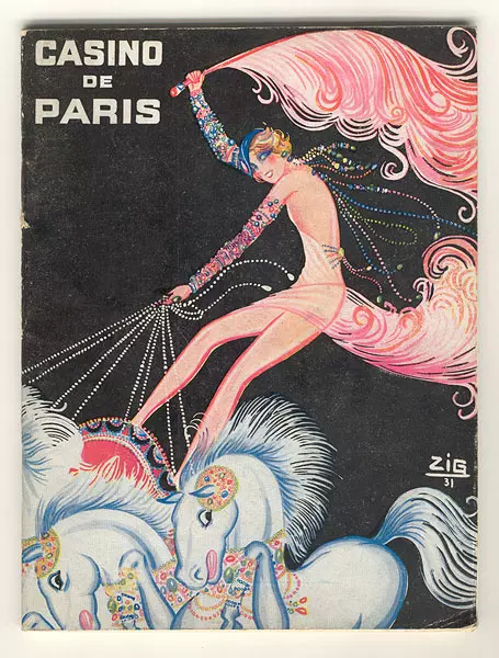 Publicitat del Casino de Paris del 1933