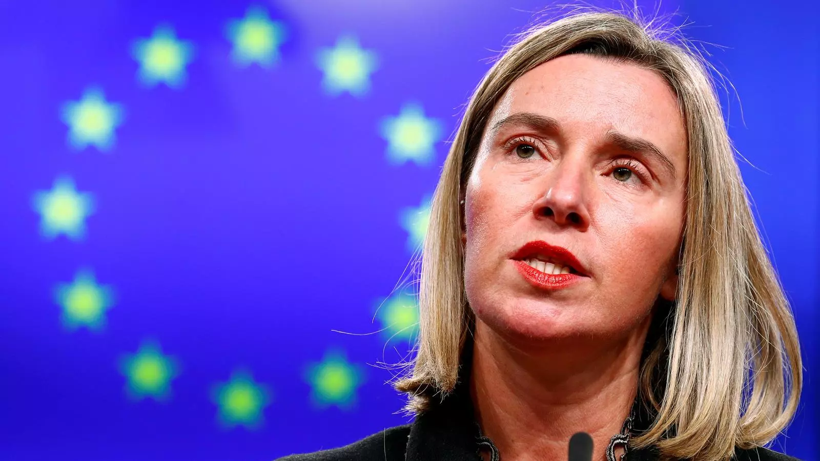 Federica Mogherini en una imatge d'arxiu a Brussel·les.