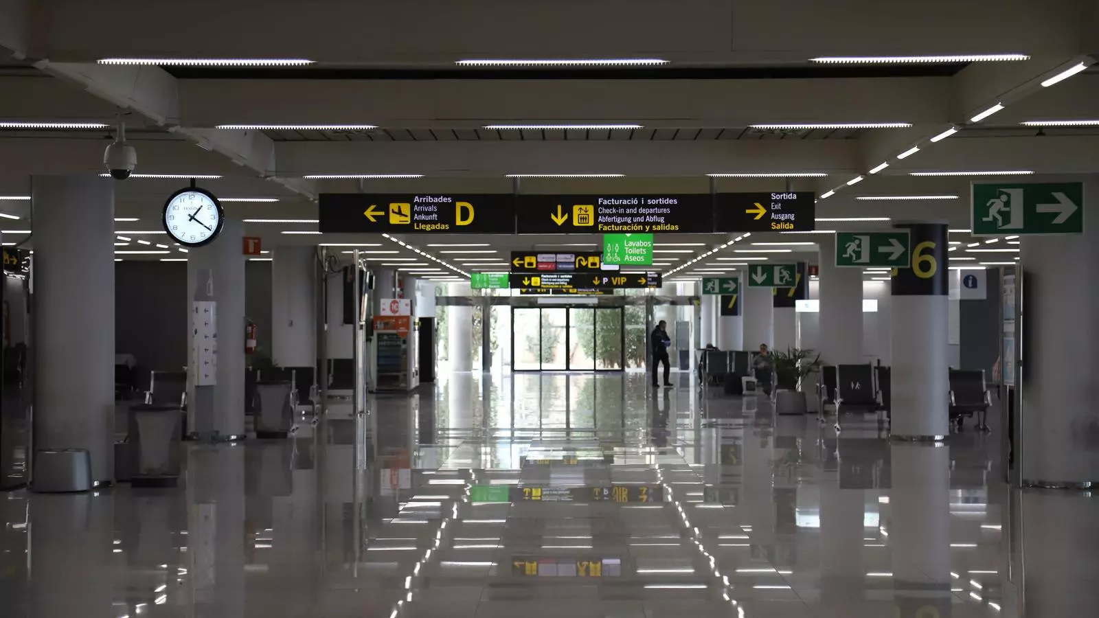 L'aeroport de Palma.