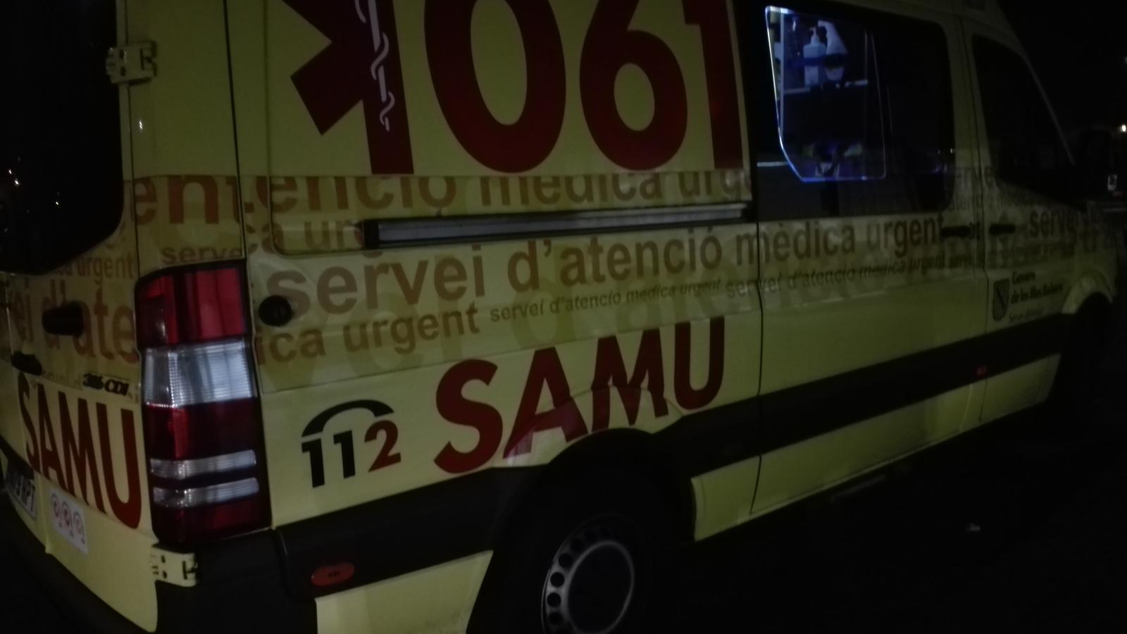 Una ambulància del SAMU