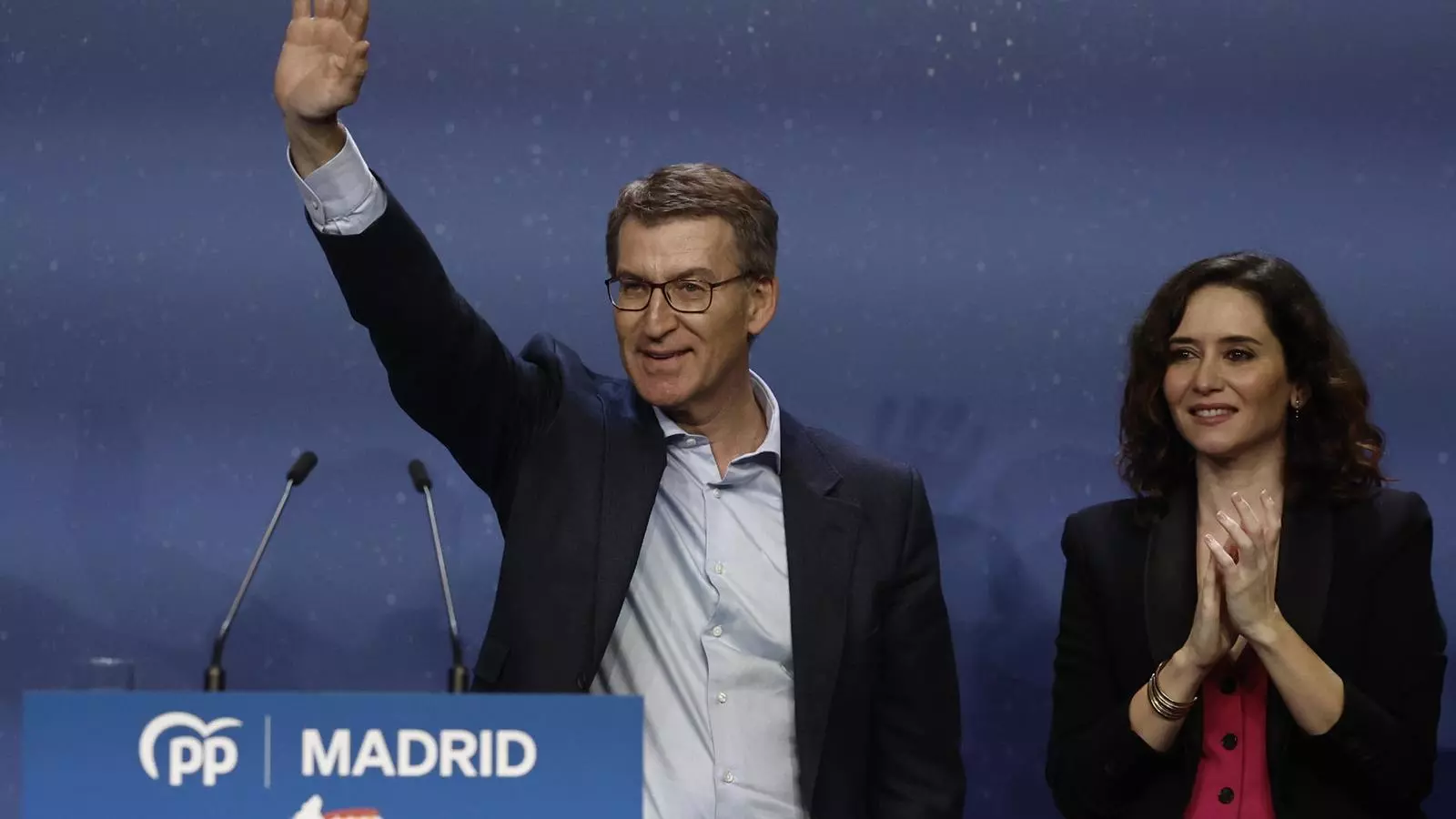 Núñez Feijóo i Díaz Ayuso presideixen el tradicional sopar de Nadal del PP de Madrid
