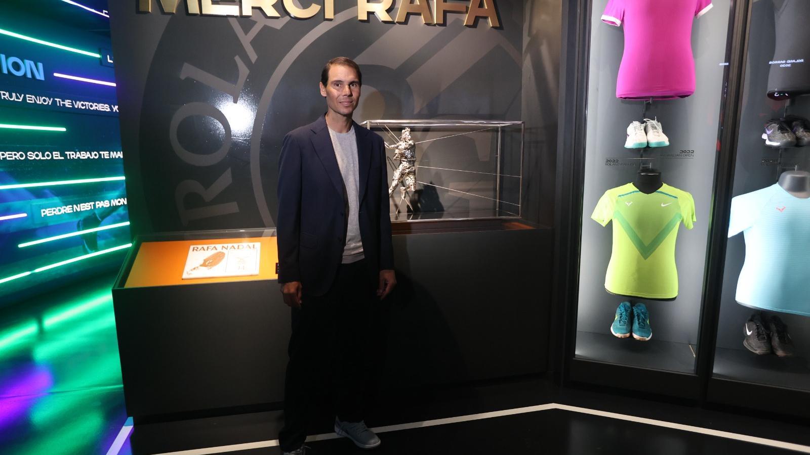 Nadal al seu museu.
