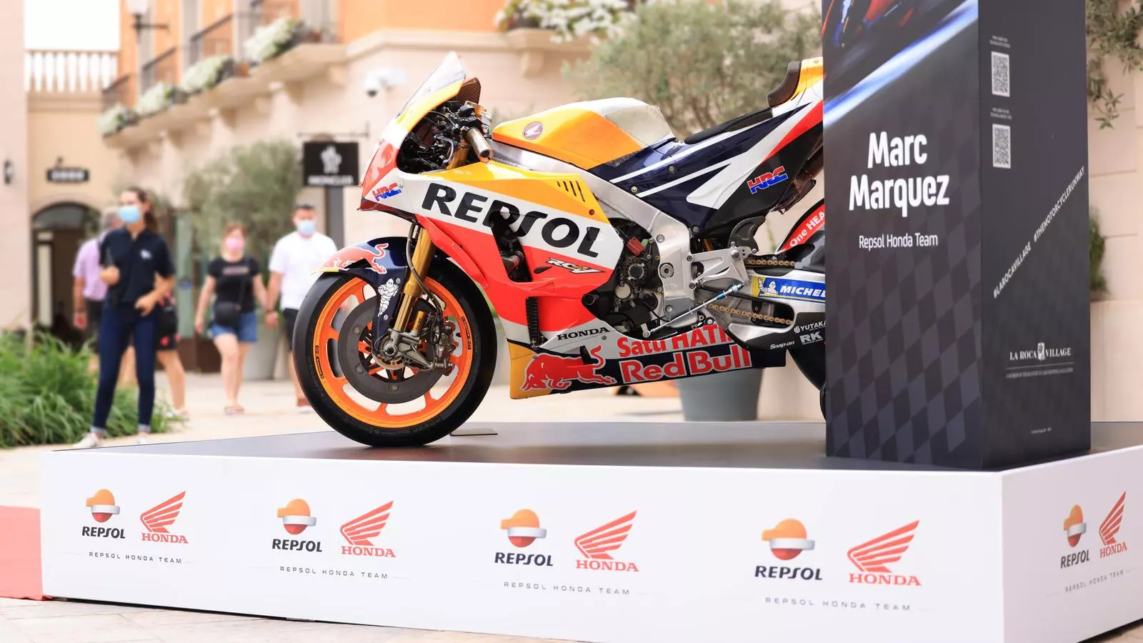 Les motos de MotoGP i SBK, a La Roca