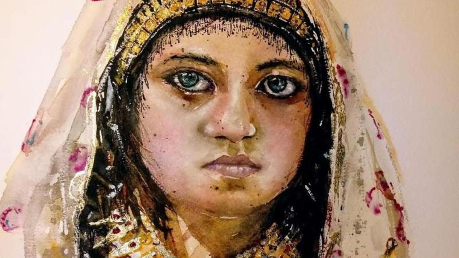 Ilustraciones que sugieren una posible reconstrucción de las princesas suevas.