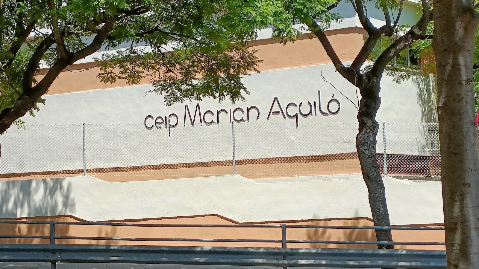 Façana del CEIP Marian Aguiló.