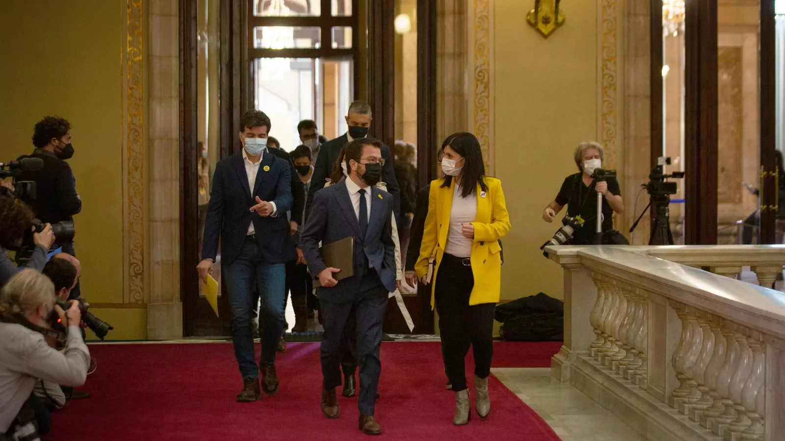 Pere Aragonès to the second investiture session