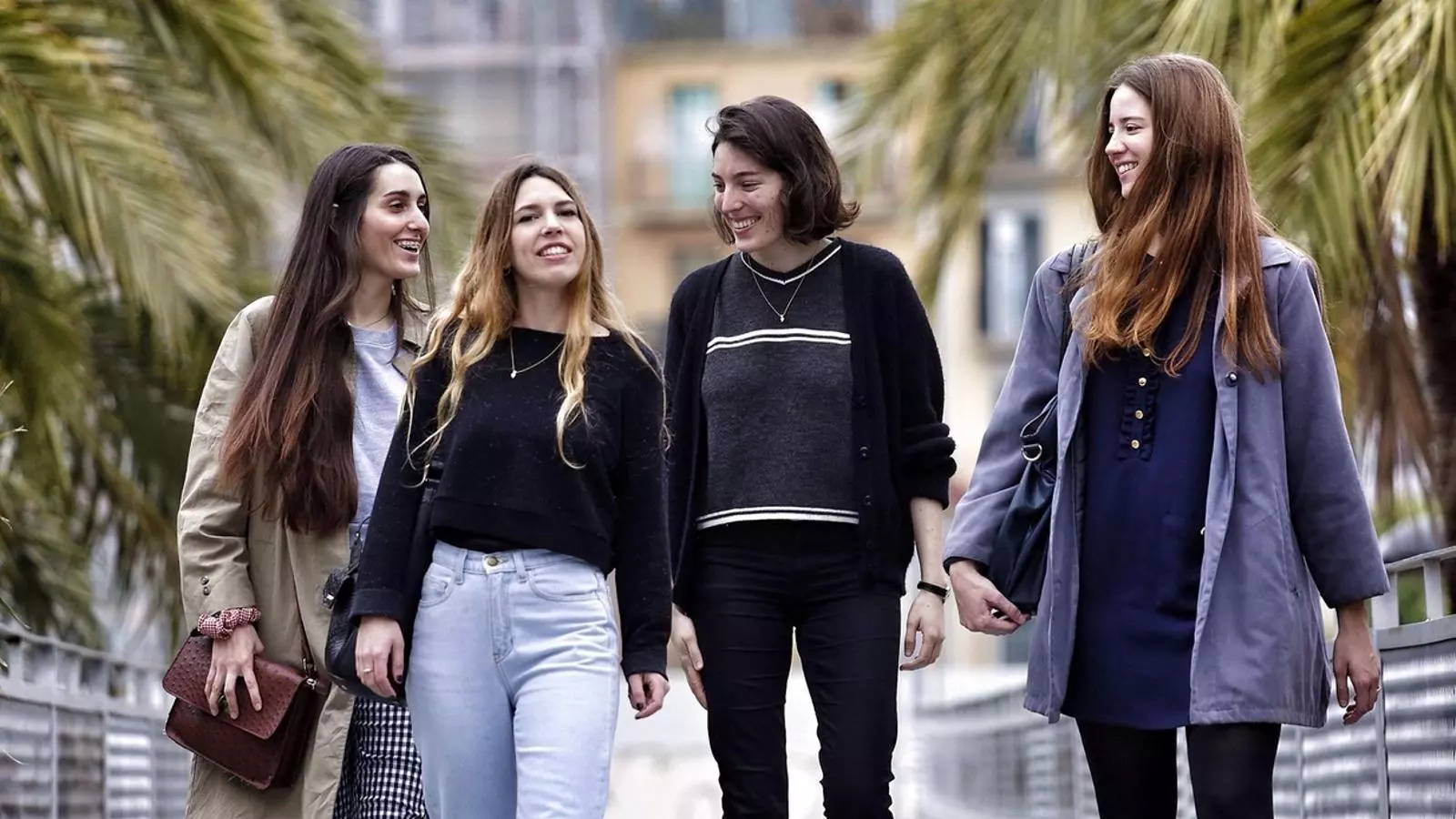 Laura Rius, Laia Alabart, Alba Cros i Marta Verheyen són les quatres directores de Les amigues de l’Àgata, que avui es projecta al festival D’A.