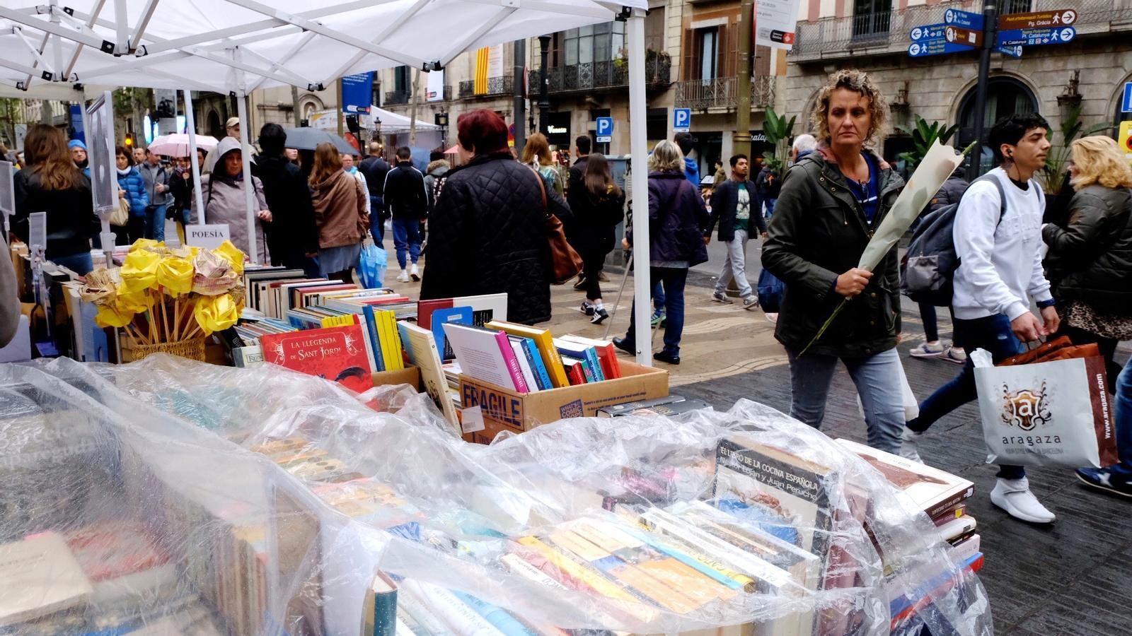 The rain threatens Saint George's Day.