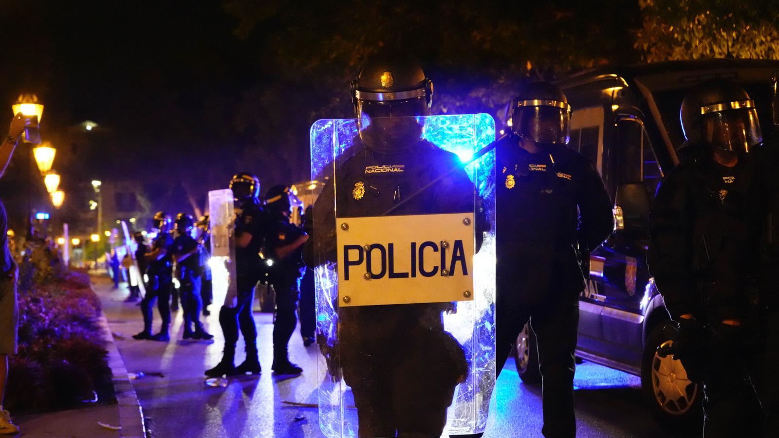 Operatiu policial desplegat el passat 26J a Palma