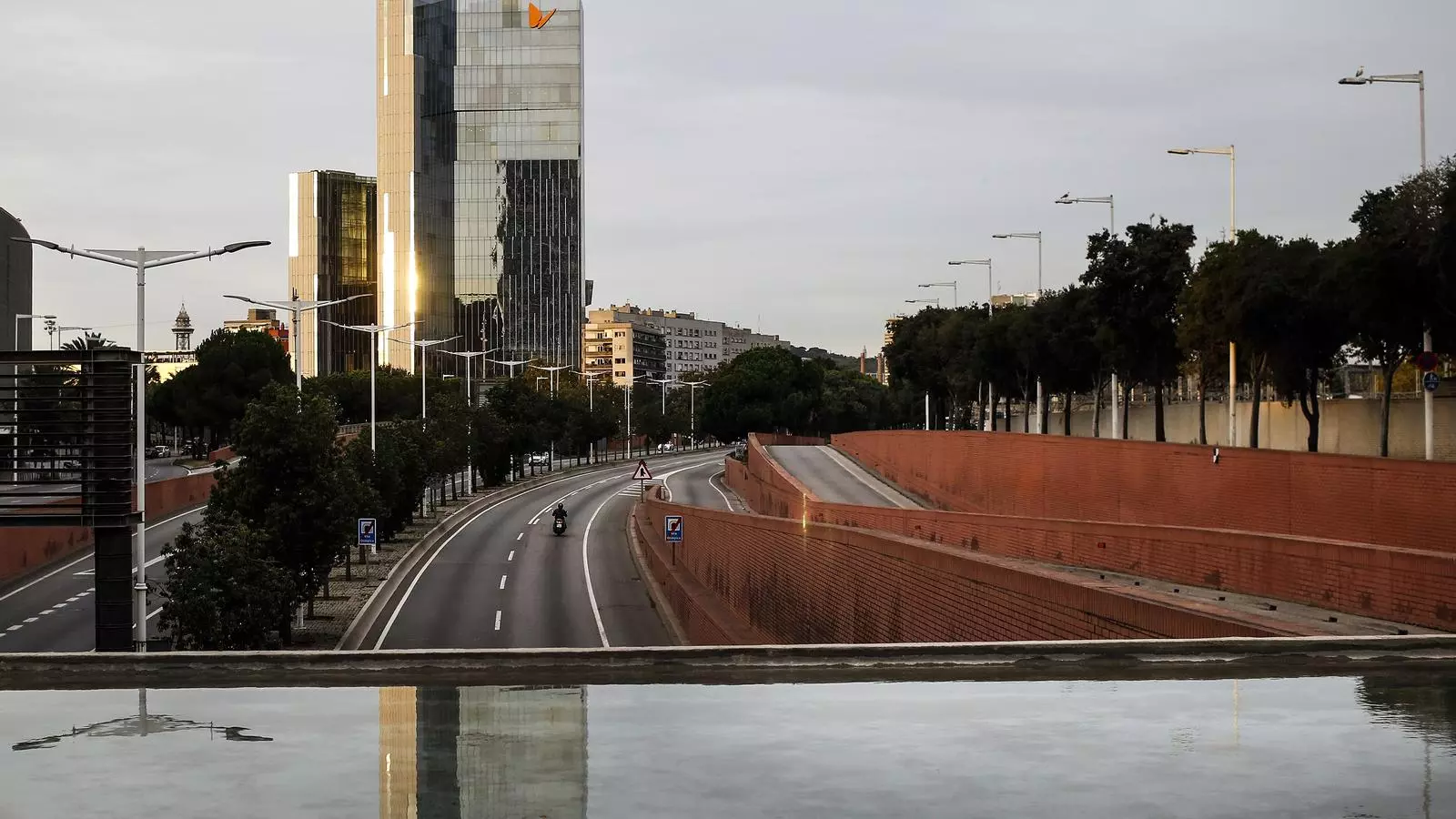 La ronda Litoral en una imatge d'arxiu