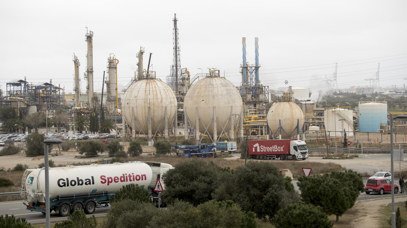 Planta de Ercros en Vila-seca.